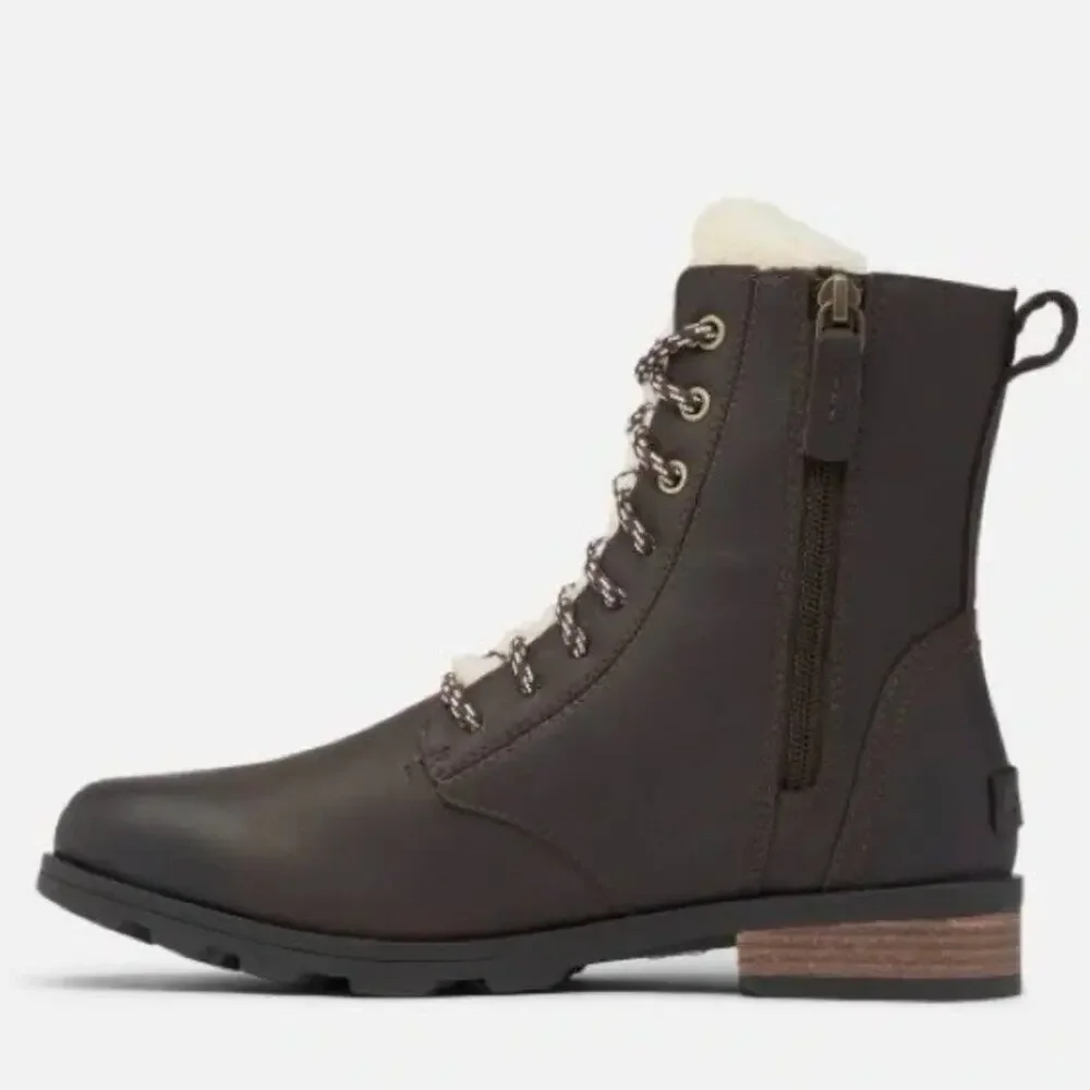 Sorel Emelie Lace Cozy Boot Size 7.5 New